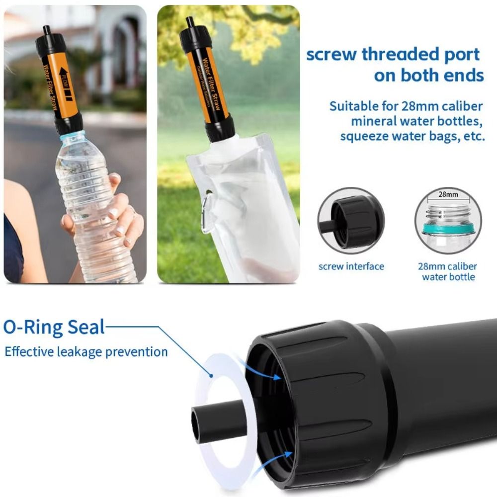 Mini Mini Water Filter Straw P - đánh giá và giá Water Purification Straw