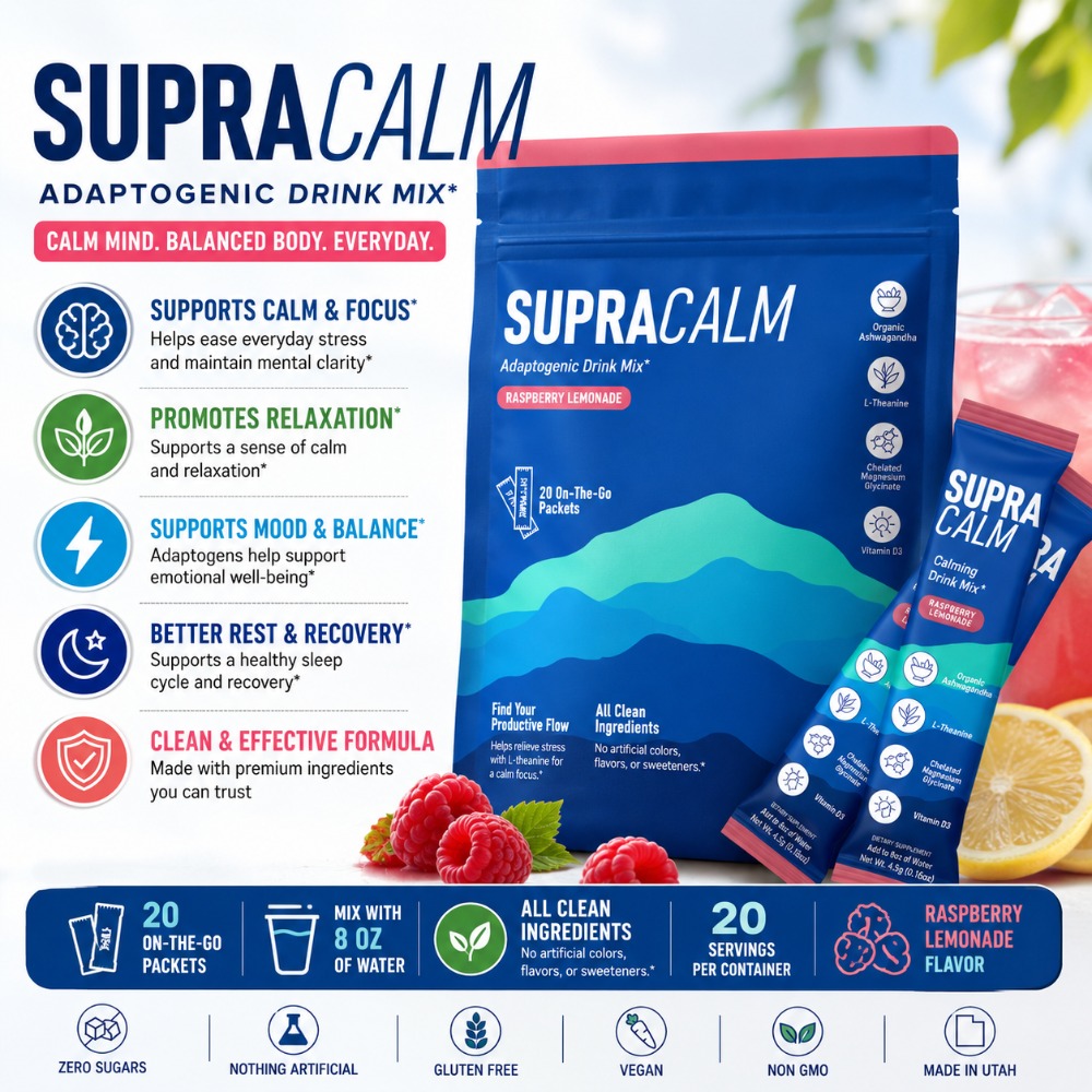 Adaptogenic Drink Mix Raspberr - đánh giá và giá Magnesium Fire Starter
