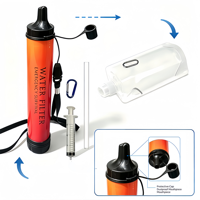 5000L Portable Emergency Survi - đánh giá và giá Water Purification Straw