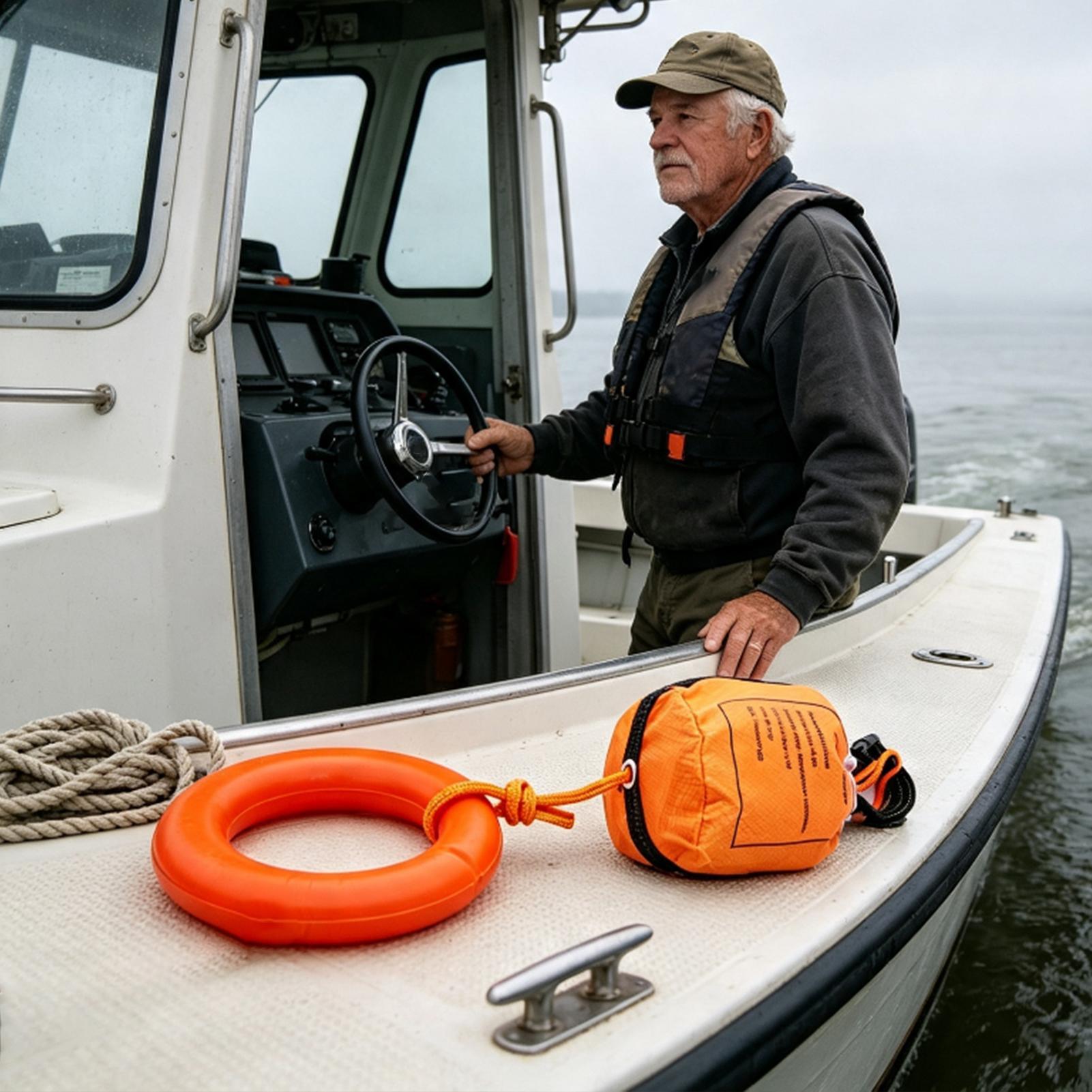 Throw Rope Bag for Boating, Re - đánh giá và giá Rescue Rope Throw
