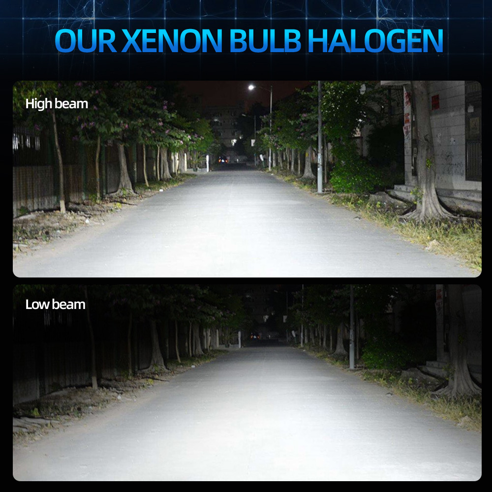6x Combo Đèn LED Đèn Pha 9005  - đánh giá và giá Compass Lensatic