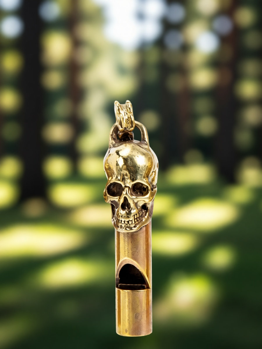 Skull Head Copper Whistle Crea - đánh giá và giá Emergency Whistle Loud
