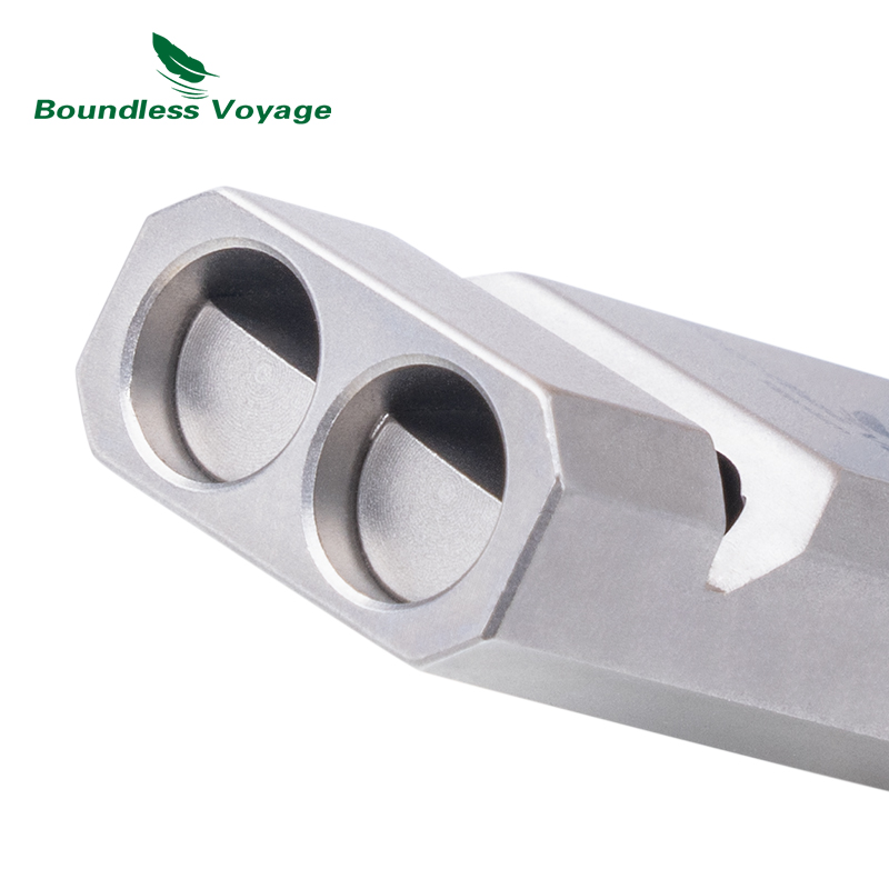 Boundless Voyage Titanium Whis - đánh giá và giá Emergency Whistle Loud